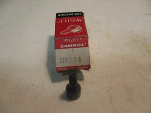 NIB MCGILL CFH-1/2-S CAM FOLLOWER .500 X .375W .190 STUD CON ROSCA P4425 - Imagen 1 de 5