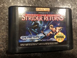 JOURNEY FROM DARK STRIDER RETURNS SEGA GENESIS JUEGO CARTUCHO SOLO NES HQ - Imagen 1 de 1