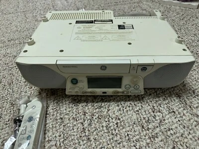 GE Spacemaker CD AM/FM Radio Model 7-5290A Light w/Remote CD Player No Work - Image 1 of 4