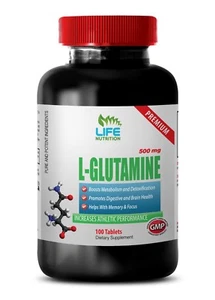 BCAA - L-Glutamine 500mg - Building Up Your Energy Tablets 1B - Picture 1 of 12