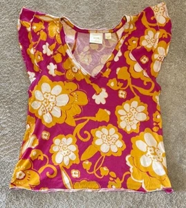 Anthropologie Maeve Floral T-shirt - Picture 1 of 7