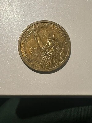 1841-1845 | RARE United States John Tyler Dollar Coin - Image 1 of 2