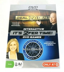 Deal Or No Deal & Who What To Be A Millionaire 2 für 1 interaktive DVD Spiele NEU - Bild 1 von 2