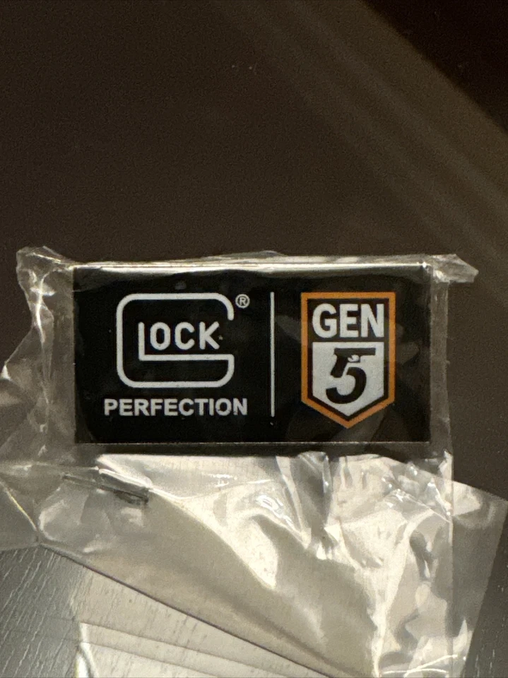 Shot Show 2024 Glock Perfection Hat Pin Lapel Pin New Las Vegas. NV - Image 1 of 2