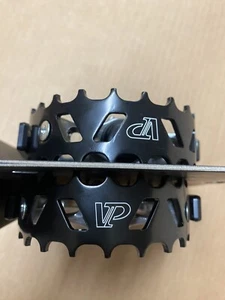 VP Bear Trap 9/16 Black Ops BMX Pedal Black New GT04023 - Picture 1 of 4