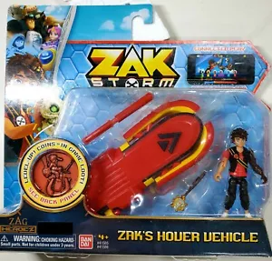 Zak Storm Zak's Hover Vehicle And Figure Scan Treasure Coins In Loot Game - Picture 1 of 10