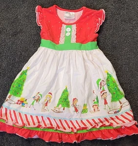 Zoe addelyn EUC size 4 Elf on the Shelf dress - Picture 1 of 1