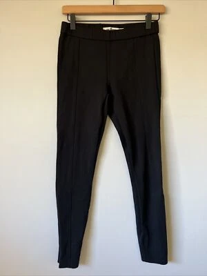 Tory Burch Sport Black Ponte Knit Ankle Zip Pants Women's Small Stretch - Image 1 of 4