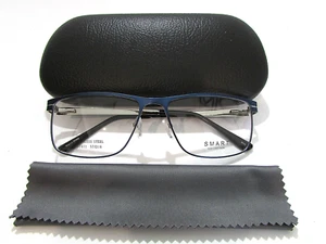 Clariti Smart Collection S7471 C3 Navy/Silver Eyeglasses Rx-Able Frame - Picture 1 of 2