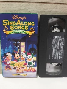 Disneys Sing Along Songs - Very Merry Christmas Songs (VHS, 1997) 13 - Picture 1 of 6