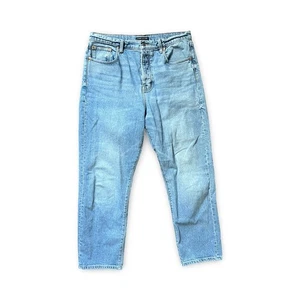 Lucky Brand Jeans Women's 12 / 31 Blue Wash 90s Loose High-Rise Straight Baggy - Picture 1 of 10