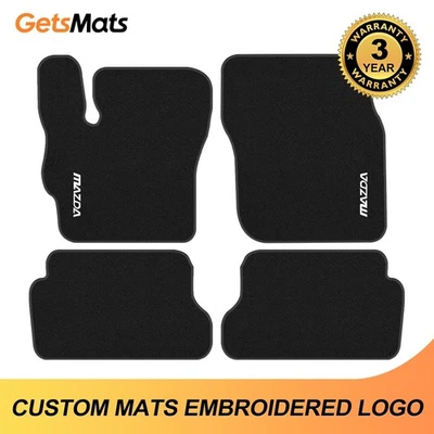 Fit Mazda Mazda3 MPS BK 2006-2009 Quality Velour Carpet Car Floor Mats Liners - Изображение 1 из 4