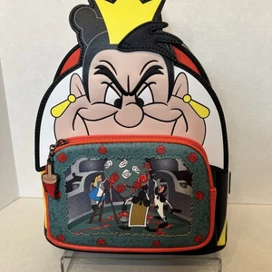 Loungefly Disney Villains Scenes Queen of Hearts Mini Rucksack - Bild 1 von 12