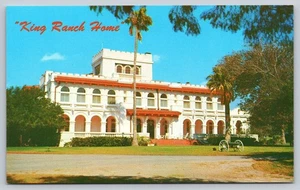 Postkarte Texas Kingsville King Ranch Home Kentucky Derby Gewinner unbesendet um 1950 - Bild 1 von 2