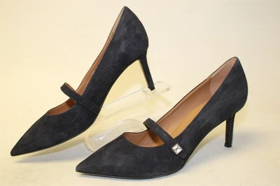 Aquatalia Marisol Italy Made Womens 9.5 M Heeled Pointed Toe Suede Pumps Shoes - Image 1 of 4