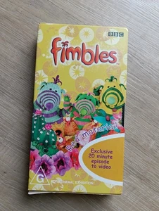 FIMBLES Red Material  -  BBC VHS VIDEO TAPE 2003 RARE Episode Kids Show - Picture 1 of 3