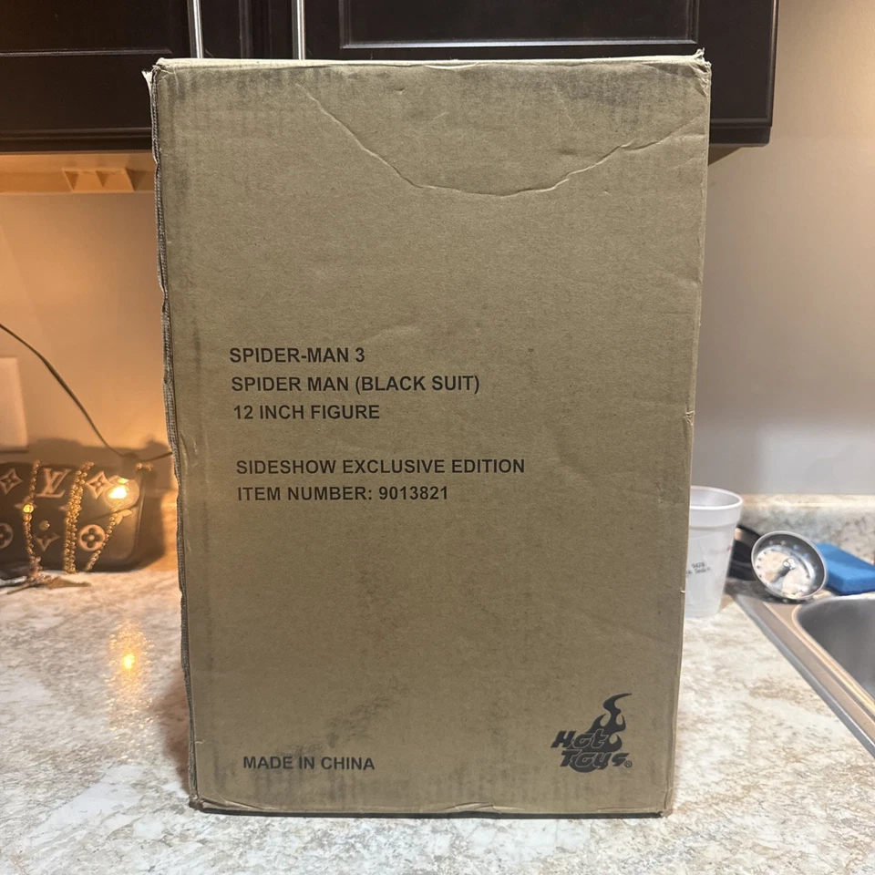 Hot Toys 1/6 Spiderman 3 Traje Negro Versión Sideshow Exclusivo Edición Limitada Foto 1 de 4