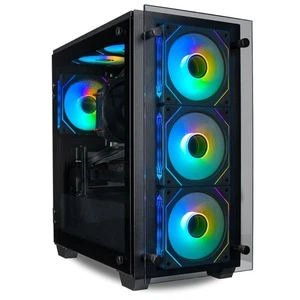 Stratos Micro Ryzen 7 5700X, 32GB RAM, 2TB SSD, RTX 5070 12GB, W11P Gaming PC - Picture 1 of 7