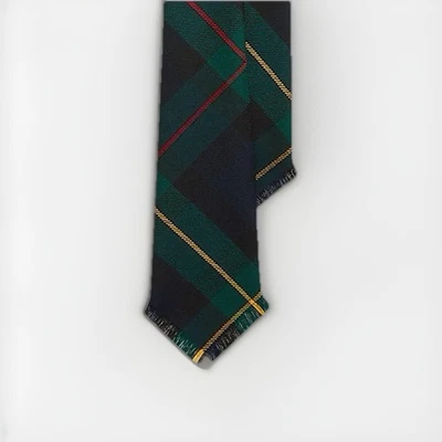 Corbata POLO RALPH LAUREN TARTÁN DE INSPIRACIÓN VINTAGE 100 % LANA HECHA A MANO ITALIA NUEVA CON ETIQUETAS Foto 1 de 4