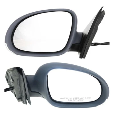 Par de espejos retrovisores eléctricos para Volkswagen Jetta 2005-2010 sedán pintable térmico Foto 1 de 4