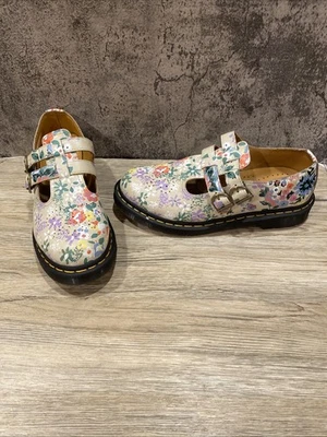 Women’s size 9 Dr. Martens Air Wair Floral shoes Mary Jane Dr. Martens - Image 1 of 4