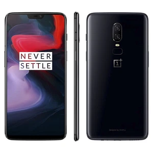 OnePlus 6 zwart 64 GB dual sim uitstekende staat - Afbeelding 1 van 1