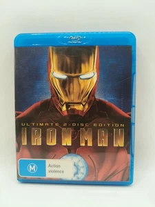 Iron Man Blu-ray 2008 Free Postage - Picture 1 of 3