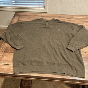 Camisa DE COLECCIÓN Big Dogs Hombres XXL Gris Henley Pullover Camiseta Retro Y2K Logo Informal - Imagen 1 de 9