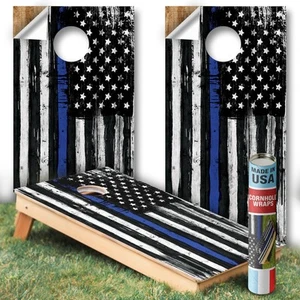 The Original Cornhole Board Wraps - 24.5" x 48.5", 2 Pack USA-Made, Vinyl Dec... - Picture 1 of 8