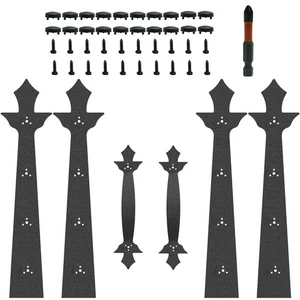Garagentor Dekobeschlag zum Einschrauben, Garagentor Dekobeschlag Holz... - Bild 1 von 8