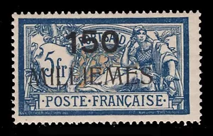 MOMEN: FRANCÉS PORTSAID SC # 55 1921 COMO NUEVO OG NH LOTE FIRMADO #68781* - Imagen 1 de 2