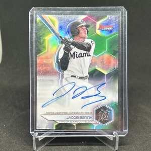 2023 Bowman's Best - Best of 2023 Autographs Refractor #B23-JB Jacob Berry AUTO - Picture 1 of 2
