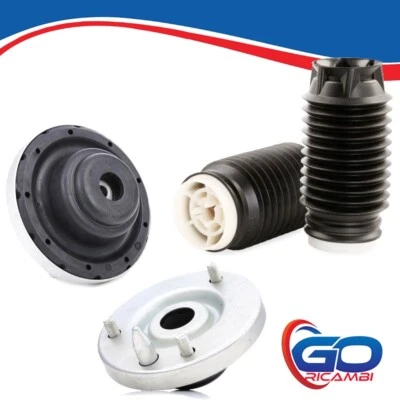 GOPARTS KIT 2 SUPPORTI E 2 TAMPONI AMMORTIZZATORI ANTERIORI PER ALFA ROMEO 159 BRERA