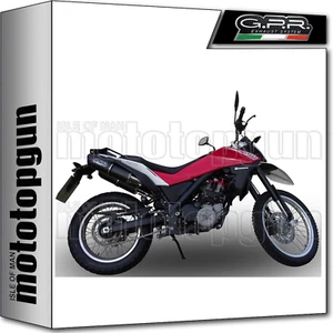 GPR 2 EXHAUST HOM FURORE BLACK HUSQVARNA STRADA TR 650 2013 13 2014 14 2015 15 - Picture 1 of 3