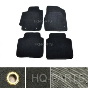 New 4 Pieces Black Nylon Carpet Floor Mats Fits For 02-06 Toyota Camry - Picture 1 of 1