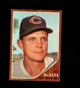 1962 Topps # 242 Mel McGaha Ex-Mt - Imagen 1 de 2