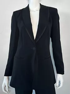 Tuta Ann Taylor nera taglia 4 giacca pantalone smoking dettagli - Foto 1 di 7