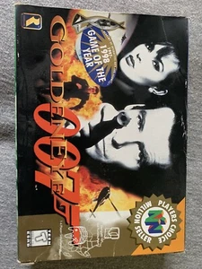 Goldeneye 007 N64 CIB Complete Cart Manual Box Inserts, Protective Case Included - Picture 1 of 9