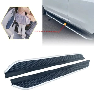 Tabla de correr de 2 piezas apta para pedal barras Nerf escalón lateral SsangYong Musso 2019-2024 - Imagen 1 de 5