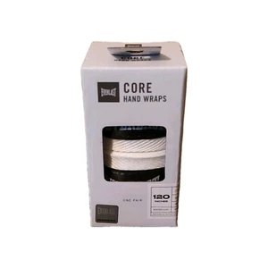 Everlast White CORE Hand Wraps 120 Inches Polycotton Blend 1 Pair - Picture 1 of 4