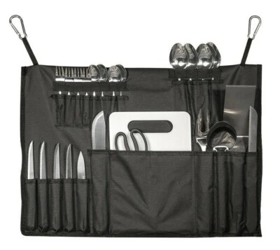 Overland Travel Utensil Set w/ Case for Camping, BBQ, Travel (48003500) - Image 1 of 4