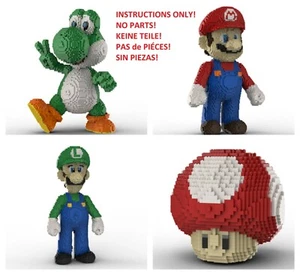 LEGO Super Mario Pacchetto Istruzioni Costruzione - Risparmia 107€ SOLO ISTRUZIONI - Foto 1 di 12