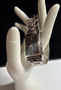 Guess Steel Mens watch G95224G Japan Mov't Untested. No second hand movement - Picture 1 of 7