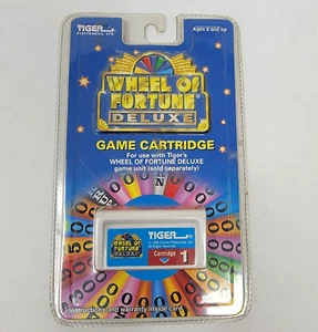 Tiger 1999 Wheel of Fortune Deluxe cartuccia gioco elettronica portatile #2 NOS - Foto 1 di 3
