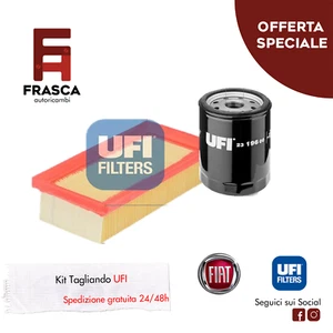 Kit Tagliando Due Filtri Fiat Panda 141 750 34 CV 1000 4x4 45 CV 1100 4x4 54 CV - Imagen 1 de 4