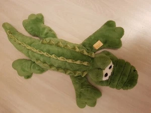 1 Plüschtier Krokodil 1 Meter !!! groß Kuscheltier Stofftier grün weich Kinder - Bild 1 von 7