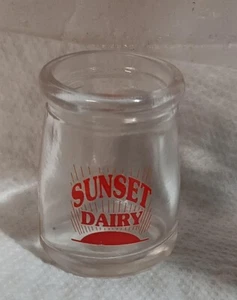 Creamer Sunset Dairy Glass Milk Dairy - Imagen 1 de 1