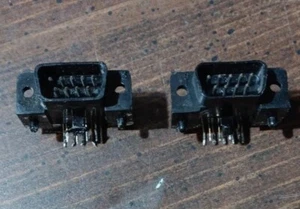 Two - Atari 2600/7800, Colecovision, Sega Genesis 9-Pin Controller Connector - Picture 1 of 1