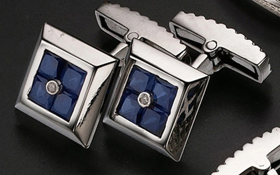 Cufflink 14k  white gold   004 - Image 1 of 1