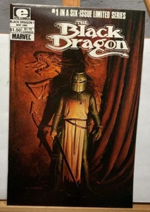 Black Dragon #1 of 6 Limited series John Bolton Cover Epic/Marvel Comics 1985 - Picture 1 of 7